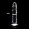 LoveToy Gode transparent Flawless 16  x 3.5 cm